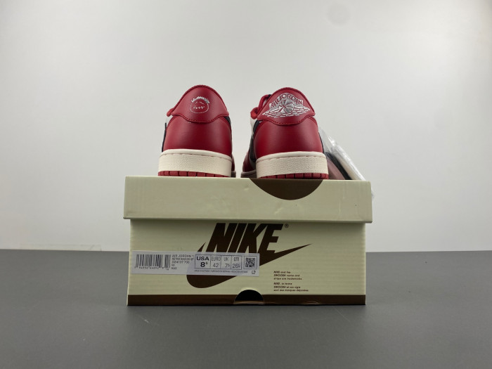 travis scott jordan 1 low ‘chicago’ custom