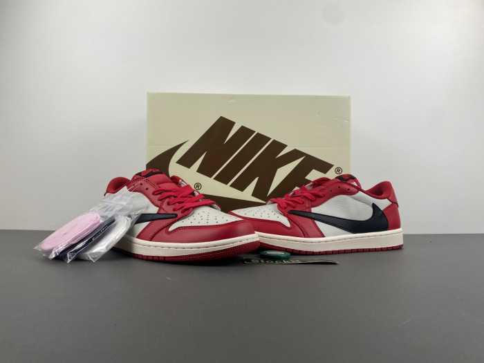 travis scott jordan 1 low ‘chicago’ custom