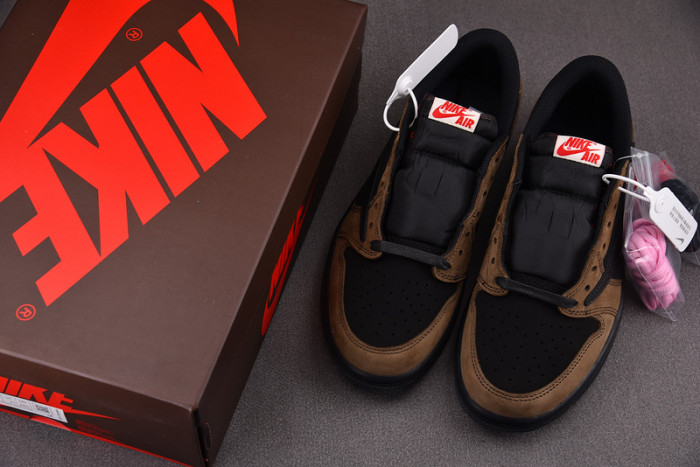 travis scott x air jordan 1 low og “velvet brown” dm7866-202