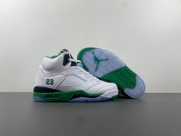 air jordan 5 wmns "lucky green" dd9336-103