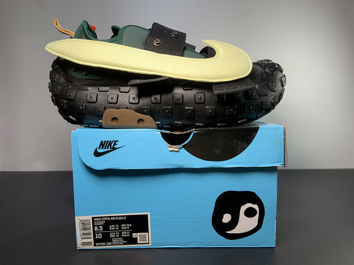 cpfm nike air flea 2 faded spruce dv7164-300