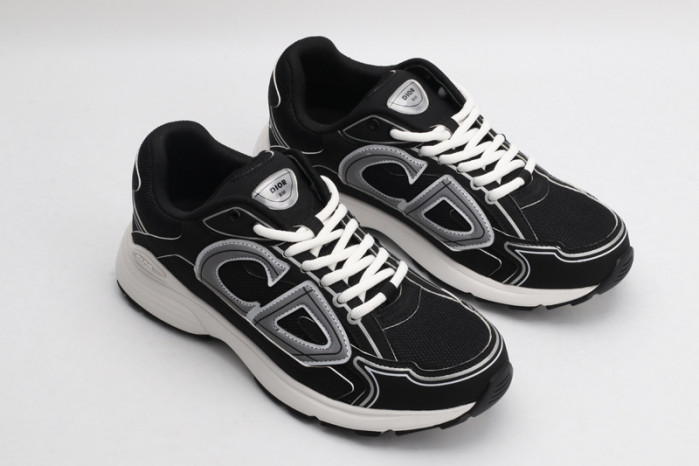 b30 sneaker black mesh