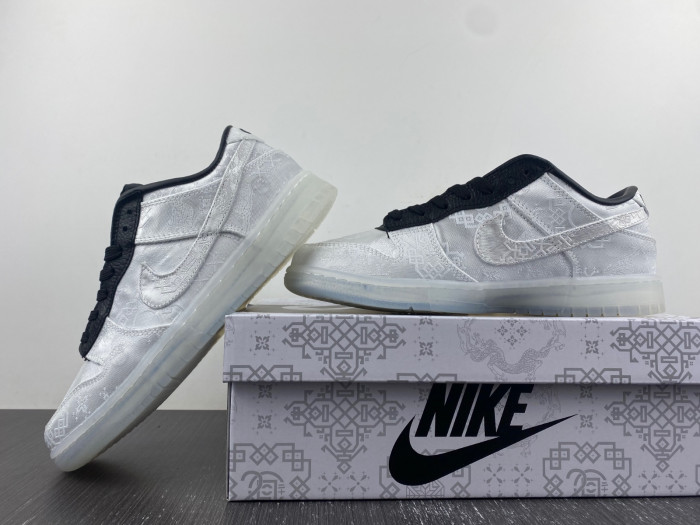 fragment design x clot nike dunk low n/a fn0315-110