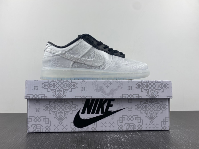 fragment design x clot nike dunk low n/a fn0315-110