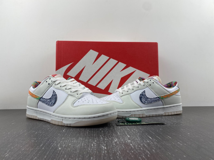 nike dunk low gs "multi-color paisley" fn8913-141