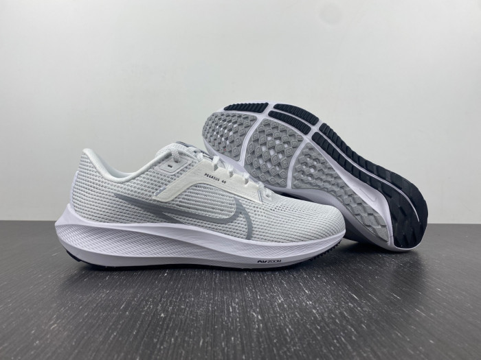 nike air zoom pegasus 40 white black photon dv3853-102