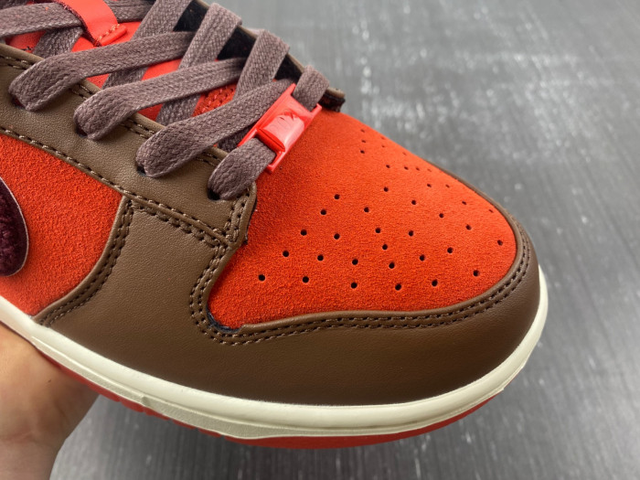 nike dunk low year of the rabbit orange fd4203-661