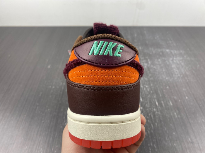 nike dunk low year of the rabbit orange fd4203-661