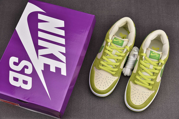 nike sb dunk low green apple - dm0807-300