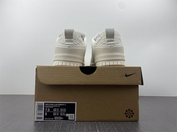 nike dunk low disrupt 2 pale ivory (w) - dh4402-100