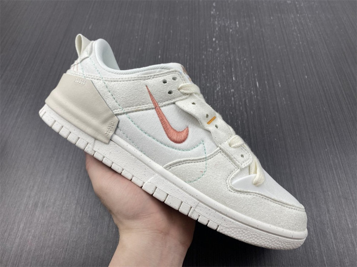 nike dunk low disrupt 2 pale ivory (w) - dh4402-100