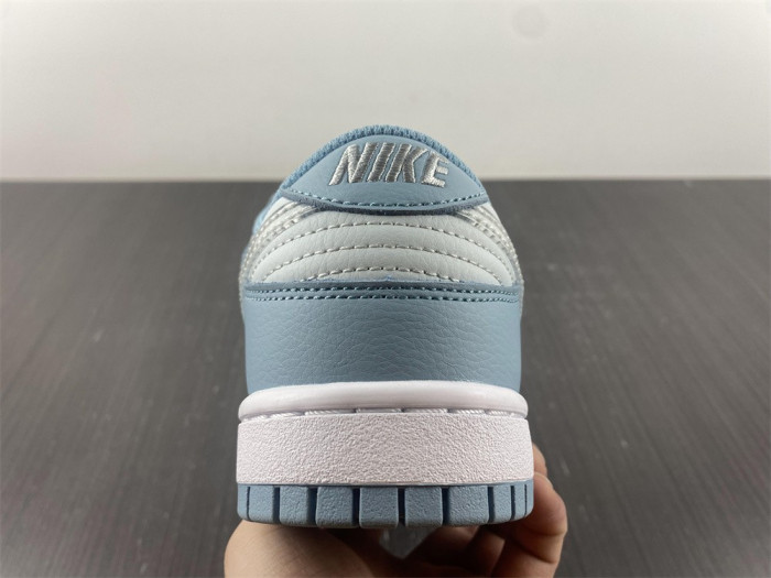 nike dunk low gs grey blue dh9765-401