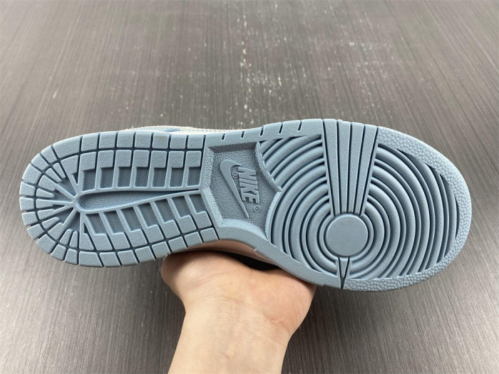 nike dunk low gs grey blue dh9765-401