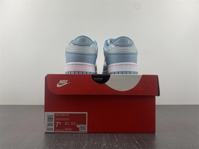 nike dunk low gs grey blue dh9765-401