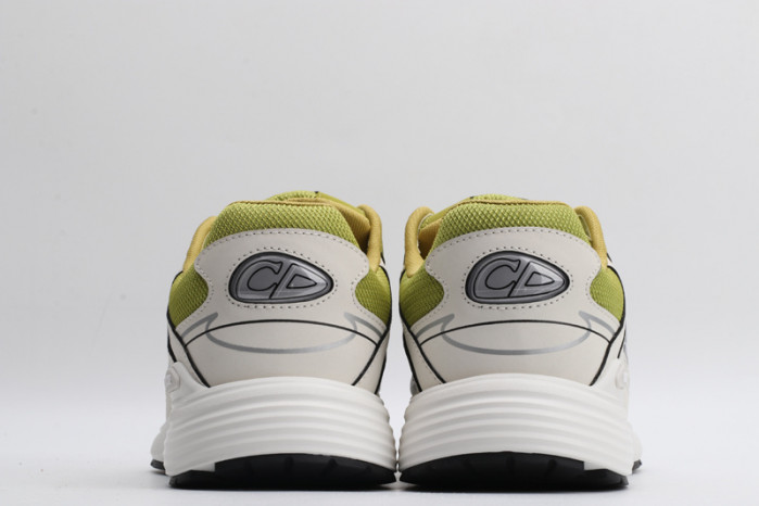 b30 sneaker yellow mesh and white