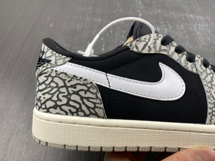 air jordan 1 low og black cement cz0790-001