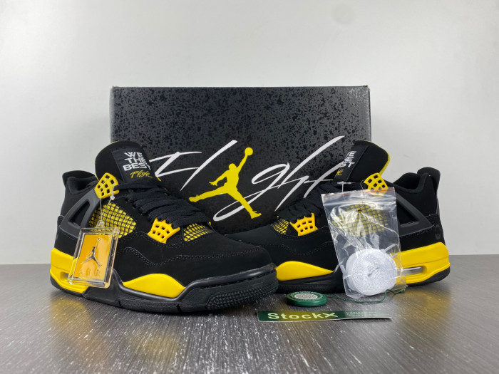air jordan 4 retro thunder (2023) - dh6927-017