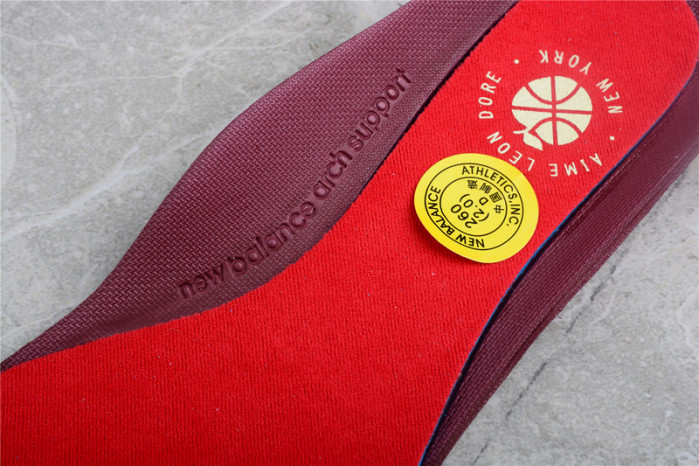 new balance 550 aime leon dore white navy red bb550a3