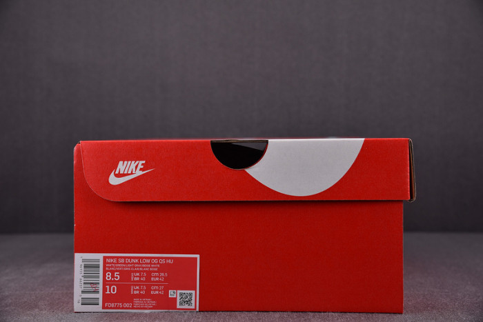 huf x nikek sb dunk low“friends and family” fd8775-002