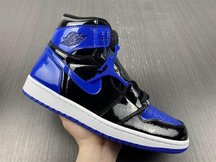air jordan 1 dark marina blue patent leather 555088-404