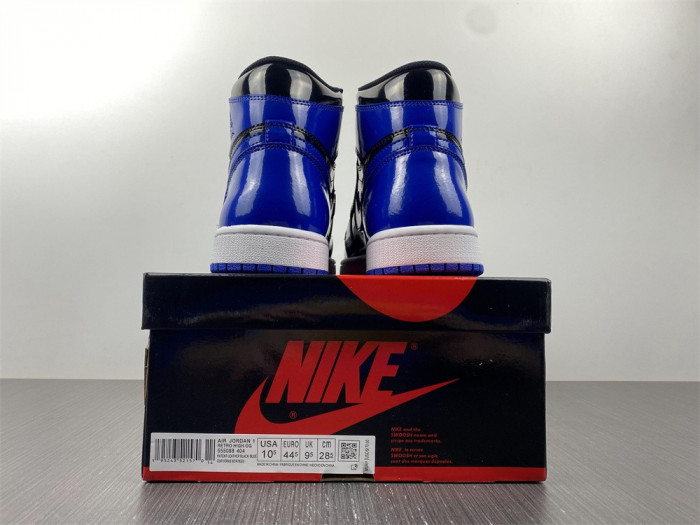 air jordan 1 dark marina blue patent leather 555088-404