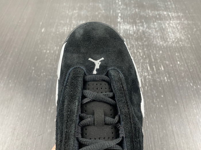 air jordan 14 “black/white/university red” 487471-016