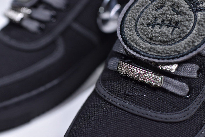 travis scott x nike air force 1 black aq4211-001