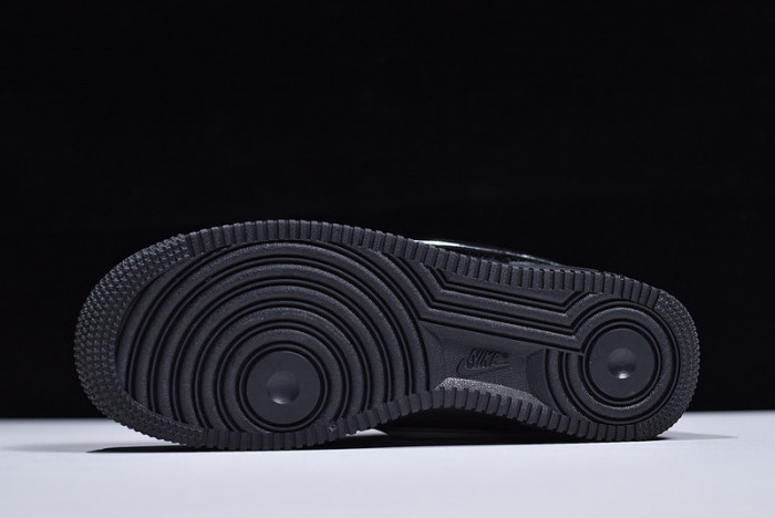 travis scott x nike air force 1 black aq4211-001