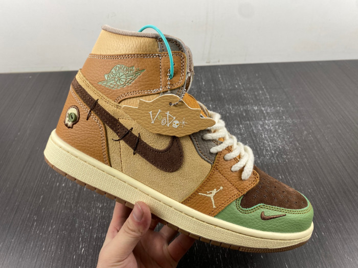 zion williamson x air jordan 1 og “voodoo” dz7292-100