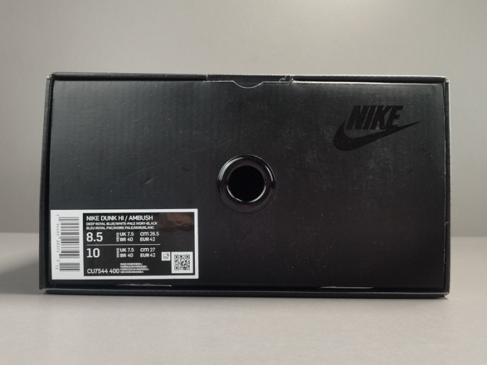 nike dunk high ambush blue  cu7544-400