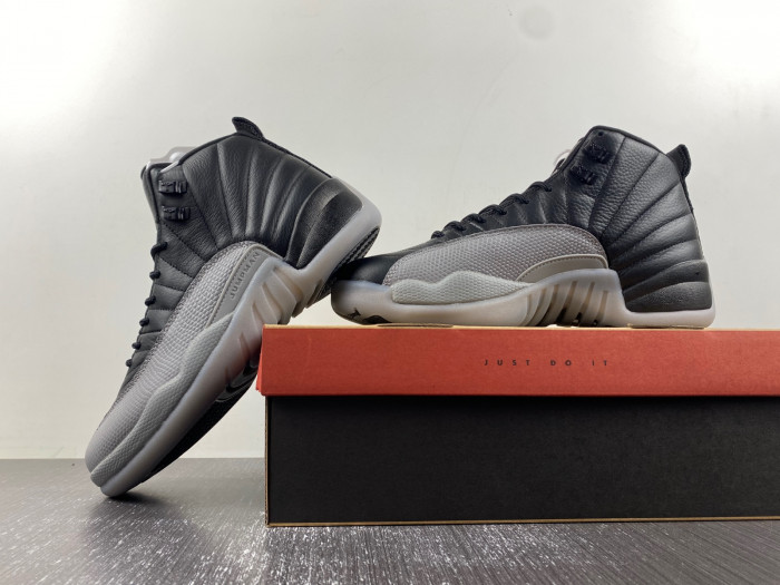 air jordan 12 "black wolf grey” ct8013-019