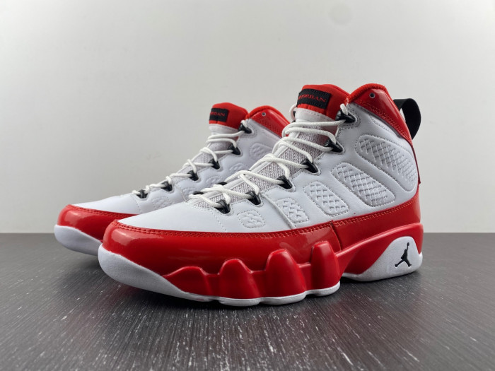 jordan 9 retro white gym red - 302370-160