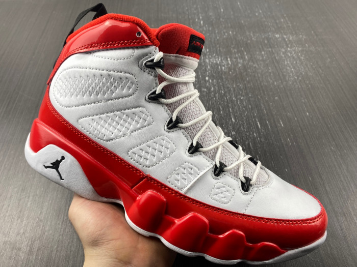 jordan 9 retro white gym red - 302370-160