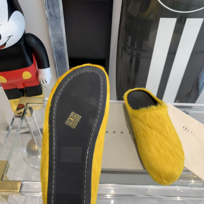 marni fussbett sabot loafers