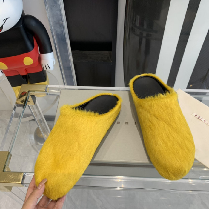 marni fussbett sabot loafers