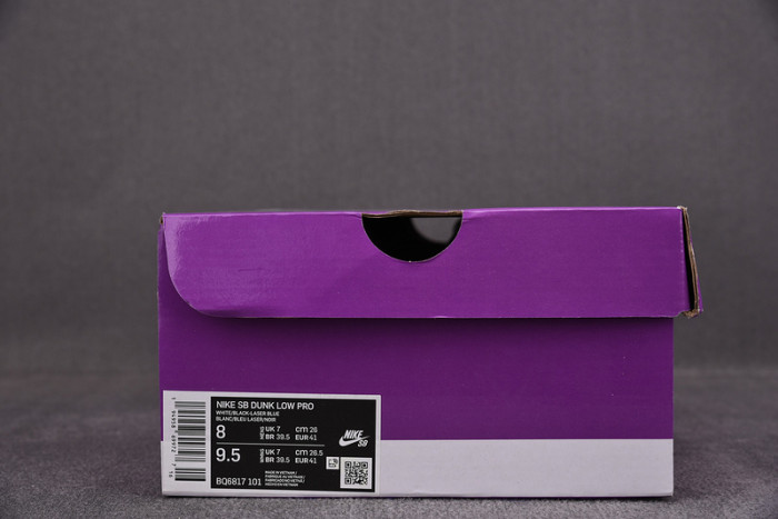 nike sb dunk low laser blue bq6817-101