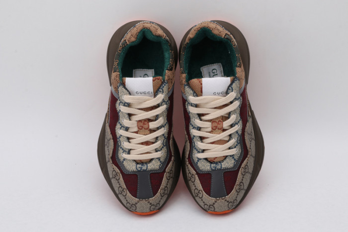 G*u*i rhyton vintage trainer sneaker 620185 99wg0 6060